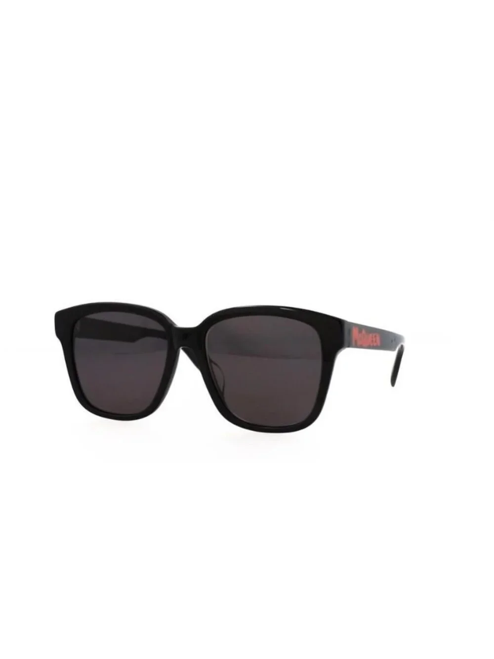New Alexander McQueen Womens Square/Rectangle Black Black Grey Fashion Designer